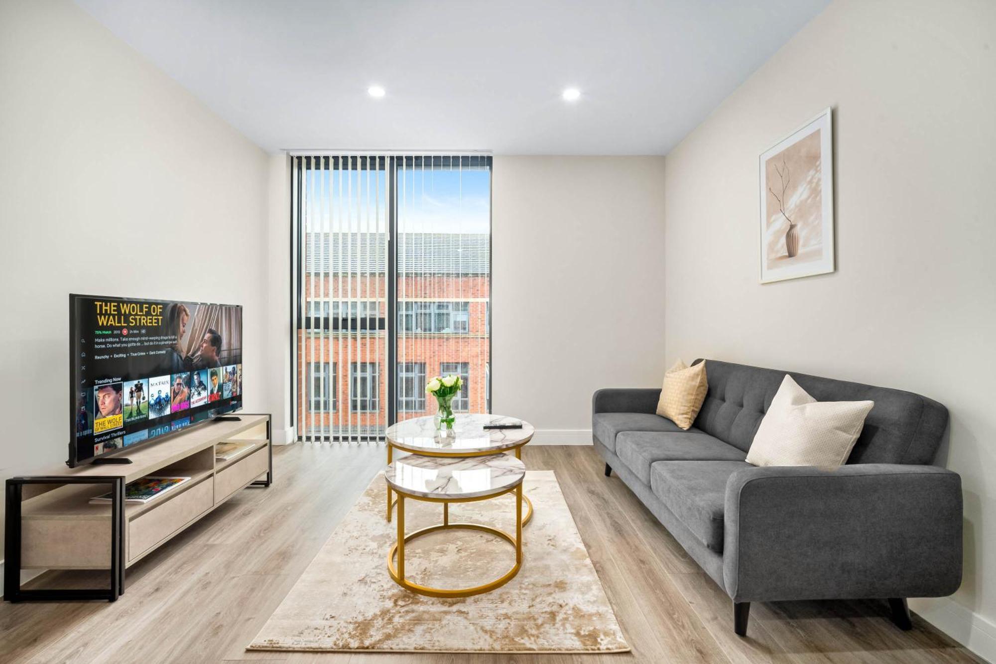 Brand New Luxury Apartment - 2 Bedroom - City Centre - Jq - Wifi - Netflix - 10Ah برمنغهام المظهر الخارجي الصورة